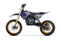 Motocicleta electrica Nitro E-Dirtbike Tiger 1800W 14 12 48V 13Ah Lithiu ION, culoare albastru - 1