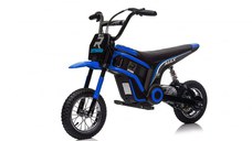 Motocicleta electrica pentru copii 5-10 ani, Kinderauto Enduro, 350W 24V, albastra