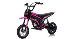 Motocicleta electrica pentru copii, Kinderauto Enduro, 5-10 ani, 350W, 24V, roz