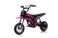 Motocicleta electrica pentru copii, Kinderauto Enduro, 5-10 ani, 350W, 24V, roz - 1