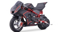 Motocicleta electrica pentru copii NITRO E-Pocketbike Rocket VX 6 500W 36V, culoare rosie