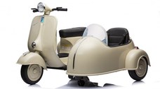 Scuter electric cu atasament Piaggio VESPA 150 VL1T 110W 12V 10Ah, culoare Bej