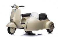 Scuter electric cu atasament Piaggio VESPA 150 VL1T 110W 12V 10Ah, culoare Bej - 1