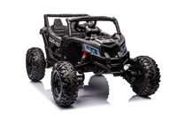 UTV electric 4x4, Kinderauto BJJH105 120W 12V 14Ah Premium, culoare neagra - 1