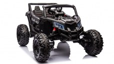 UTV electric 4x4, Kinderauto BJJH105 120W 12V 14Ah Premium, culoare neagra