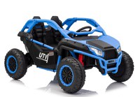 UTV electric copii, Kinderauto Dune-Buggy SPORT, 2 scaune individuale, putere 800W, 24V, echipat premium, albastru - 1