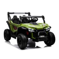 UTV electric pentru 2 copii Kinderauto Buggy-Truck 200W 12V, premium, culoare Army green - 1