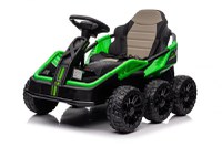 UTV electric pentru 2 copii Kinderauto MoonRider 6x6 180W 24V premium, verde - 1