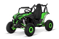 UTV electric pentru copii NITRO GoKid Savana 1200W 48V Verde - 1