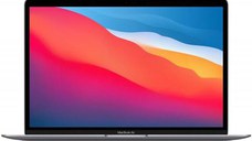 Laptop Apple MacBook Air (Procesor Apple M1 (12M Cache, up to 3.20 GHz), 13.3inch, Retina, 16GB, 256GB SSD, Integrated M1 Graphics, Mac OS Big Sur, Layout INT, Gri)