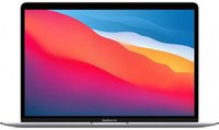 Laptop Apple MacBook Air (Procesor Apple M1 (12M Cache, up to 3.20 GHz), 13.3inch, Retina, 8GB, 256GB SSD, Integrated M1 Graphics, Mac OS Big Sur, Layout INT, Argintiu) + adaptor priza US - EU - 1