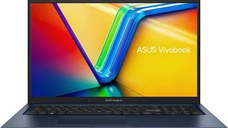 Laptop ASUS VivoBook 17 X1704VA, Procesor Intel® Core™ i7-1355U pana la 5.0 GHz, 17.3inch, Full HD, IPS, 16GB, 1TB SSD, Intel® Iris Xe Graphics, No, OS, Albastru
