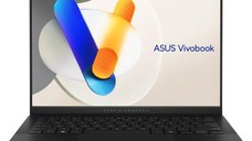 Laptop ASUS VivoBook S 14 OLED M5406UA (Procesor AMD Ryzen™ 7 8845HS (16M Cache, up to 5.1 GHz) 14inch 3K, 16GB, 1TB SSD, AMD Radeon 780M Graphics, Negru)