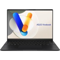 Laptop ASUS VivoBook S 14 OLED M5406UA (Procesor AMD Ryzen™ 7 8845HS (16M Cache, up to 5.1 GHz) 14inch 3K, 16GB, 1TB SSD, AMD Radeon 780M Graphics, Negru) - 1