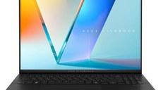 Laptop ASUS VivoBook S 16 OLED M5606WA (Procesor AMD Ryzen™ AI 9 365 (24M Cache, up to 5.0 GHz) 16inch 3.2K 120Hz, 24GB, 1TB SSD, AMD Radeon 880M Graphics, Negru)