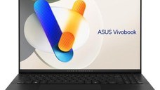 Laptop ASUS VivoBook S 16 OLED M5606WA (Procesor AMD Ryzen™ AI 9 HX 370 (24M Cache, up to 5.1 GHz) 16inch 3.2K 120Hz, 32GB, 1TB SSD, AMD Radeon 890M Graphics, Negru)