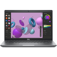 Laptop Dell Precision 3480 (Procesor Intel® Core™ i7-1360P (18M Cache, up to 5.00 GHz) 14inch FHD, 16GB, 512GB SSD, nVidia RTX A500 @4GB, Windows 11 Pro, Gri) - 1