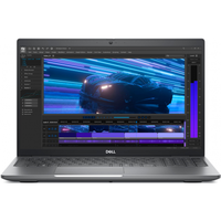 Laptop Dell Precision 3591 (Procesor Intel® Core™ Ultra 7 155H (24M Cache, up to 4.80 GHz), 15.6inch FHD, 32GB DDR5, 1TB SSD, NVIDIA GeForce RTX 1000 Ada @6GB, Win 11 Pro, Gri) - 1