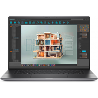 Laptop Dell Precision 5690 (Procesor Intel® Core™ Ultra 7 165H (24M Cache, up to 5.0 GHz), 16inch FHD+, 16GB DDR5, 1TB SSD, NVIDIA GeForce RTX 1000 Ada @6GB, Win 11 Pro, Gri) - 1