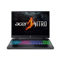 Laptop Gaming Acer Nitro 16 AN16-42 (Procesor AMD Ryzen™ 7 8845HS (16M Cache, up to 5.10 GHz), 16inch WUXGA IPS 165Hz, 16GB, 1TB SSD, nVidia GeForce RTX 4060 @8GB, Negru) - 1