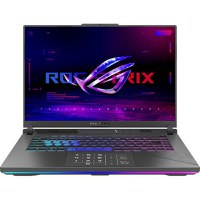 Laptop Gaming ASUS ROG Strix G16 G614JVR (Procesor Intel® Core™ i9-14900HX (36M Cache, up to 5.80 GHz), 16inch QHD+ 240Hz, 16GB, 1TB SSD, NVIDIA GeForce RTX 4060 @8GB, DLSS 3.0, Negru/Gri) - 1