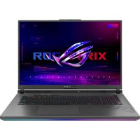 Laptop Gaming ASUS ROG Strix G18 G814JVR (Procesor Intel® Core™ i9-14900HX (36M Cache, up to 5.80 GHz), 18inch 2.5K 240Hz, 16GB, 1TB SSD, NVIDIA GeForce RTX 4060 @8GB, DLSS 3.0, Negru/Gri) - 1