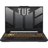 Laptop Gaming ASUS TUF F15 FX507VU (Procesor Intel® Core™ i7-13620H (24M Cache, up to 4.90 GHz) 15.6inch FHD 144Hz, 16GB, 512GB SSD, nVidia GeForce RTX 4050 @6GB, Negru/Gri) - 1