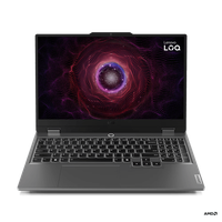 Laptop Gaming Lenovo LOQ 15ARP9 (Procesor AMD Ryzen™ 7 7435HS (16M Cache, up to 4.50 GHz), 15.6inch Full HD IPS 144Hz, 24GB, 1TB SSD, NVIDIA GeForce RTX 4050 @6GB, No OS, Gri) - 1