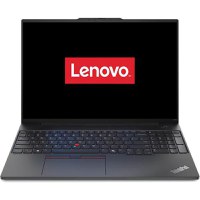 Laptop Lenovo ThinkPad E16 Gen 2 (Procesor Intel® Core™ Ultra 5 125U (12M Cache, up to 4.30 GHz), 16inch WUXGA, 32GB DDR5, 1TB SSD, Intel Graphics, Win 11 Pro, Negru) - 1