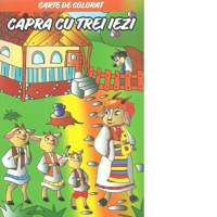 Capra cu trei iezi. Carte de colorat - 1