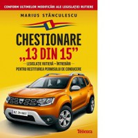 Chestionare 13 din 15. Legislatie rutiera + Intrebari pentru restituirea permisului de conducere - 1