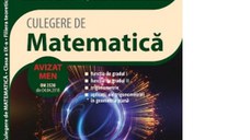 Culegere de matematica. Filiera teoretica, specializarea matematica-informatica. Clasa a IX-a (functia de gradul I, functia de gradul II, trigonometrie, aplicatii ale trigonometriei in geometria plana)