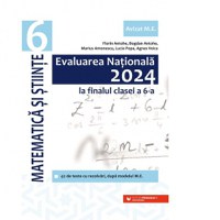 Evaluarea Nationala 2024 la finalul clasei a VI-a. Matematica si Stiinte - 1