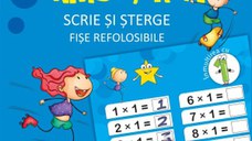 Inmultirea - Scrie si sterge. Fise refolosibile