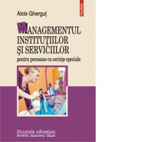 Managementul institutiilor si serviciilor pentru persoane cu cerinte speciale - 1