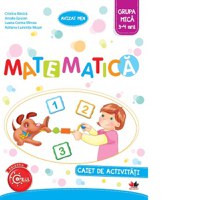 Matematica. Caiet de activitati. Grupa mica 3-4 ani - 1