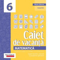 Matematica. Caiet de vacanta. Suport teoretic, exercitii si probleme aplicative. Clasa a VI-a - 1