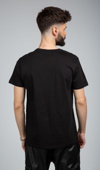 Tricou negru unisex cu mesaj - 2