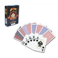 Carti de joc 100 % plastic Star Poker Jumbo Index Casino - 1