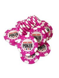 Jeton Poker WSOP Roz, clay 10 grame - 1