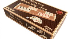 Joc remi rummy din lemn DELUXE - Desigilat