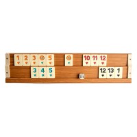 Joc remi rummy din lemn DELUXE - Desigilat - 1