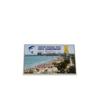 Magnet Campionatul European Copii si Juniori Mamaia 2017 - 6 x 9 cm - 1