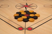 Piese Carrom , Deluxe, - 1