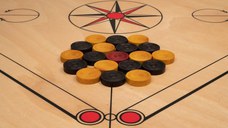 Piese Carrom , Deluxe,