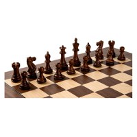 Piese sah Staunton 6 Stallion cu tabla nuc DGT - 1