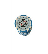 Set 25 jetoane poker ABS 11,5 gr model Ultimate, inscr. 50 - 1