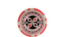 Set 25 jetoane poker ABS 11,5 gr model Ultimate, inscr. 5000