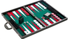 Set joc table Backgammon in stil Casino - Mare - 53x64 cm - Desigilat