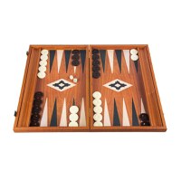 Set joc table backgammon lemn cu aspect de Mahon , 47 x 60 cm - 1